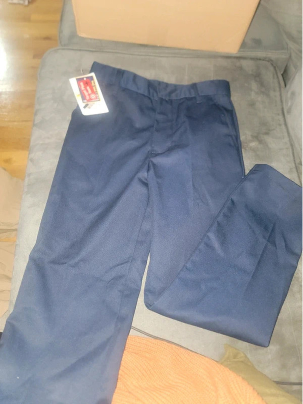 Authentic galaxy size 10 kids navy Khakis